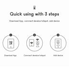 CAMSOY S50 1440P WiFi Wireless Network Action Camera Wide-angle Recorder with Mount, S50