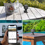 CAMSOY S30 1080P Long Battery Life WiFi Wireless Network Action Camera Wide-angle Recorder with Mount, S30