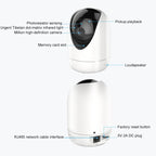 YT47 HD Wireless Indoor Network Shaking Head Camera, Support Motion Detection & Infrared Night Vision & Micro SD Card, AU Plug, YT47