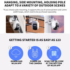 Original Xiaomi CW700S Outdoor Camera 4MP Full Color Night Vision WiFi Camera, US Plug, CW700S