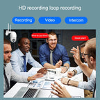 Q10 Outdoor Mobile Phone Remotely Rotate Wireless WiFi 10 Lights IR Night Vision HD Camera, Support Motion Detection Video / Alarm & Recording, UK Plug, Q10 IR Night Vision, Q10 IR