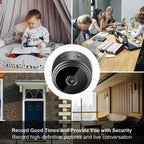 A9+ 1080P WiFi Remote Wireless Camera, Support Night Vision & Motion Detection & TF Card, Broadcom Bluetooth Solution, A9+