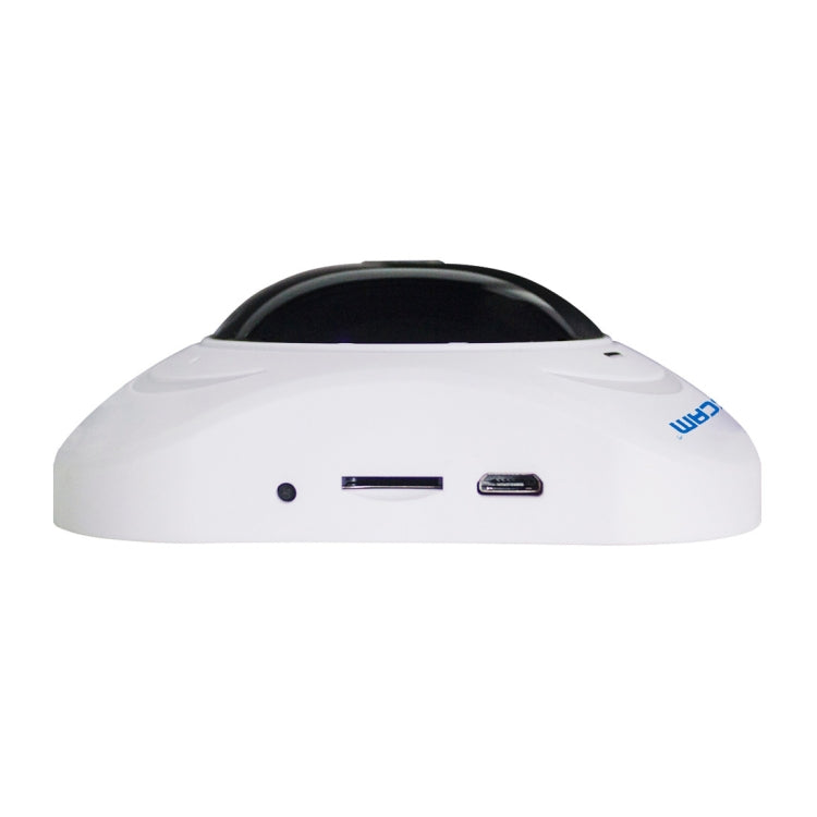 ESCAM Q8 960P 360 Degrees Fisheye Lens 1.3MP WiFi IP Camera, Support Motion Detection / Night Vision, IR Distance: 5-10m, AU Plug, Q8 US Plug, Q8  AU Plug, Q8 EU Plug, Q8 UK Plug