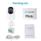 A10 Mini 360 PTZ WiFi Surveillance Camera Smart Home IP Camera  Night Vision Baby Monitor, A10
