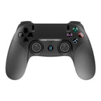 Wireless Game Controller Computer Game Handle Double Motor for PS 4 / PS 3, XB-006 Black