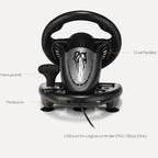 PXN-V3 Racing Game Steering Wheel for PC / PS3 / 4 / xbox one / switch, For PC / PS3 / 4 / xbox one / switch