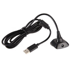XBOX 360 1.5m Wireless Controller Charging Cable with Magnetic for XBOX 360, For XBOX 360(Black) Length : 1.5m, For XBOX 360(White) Length : 1.5m