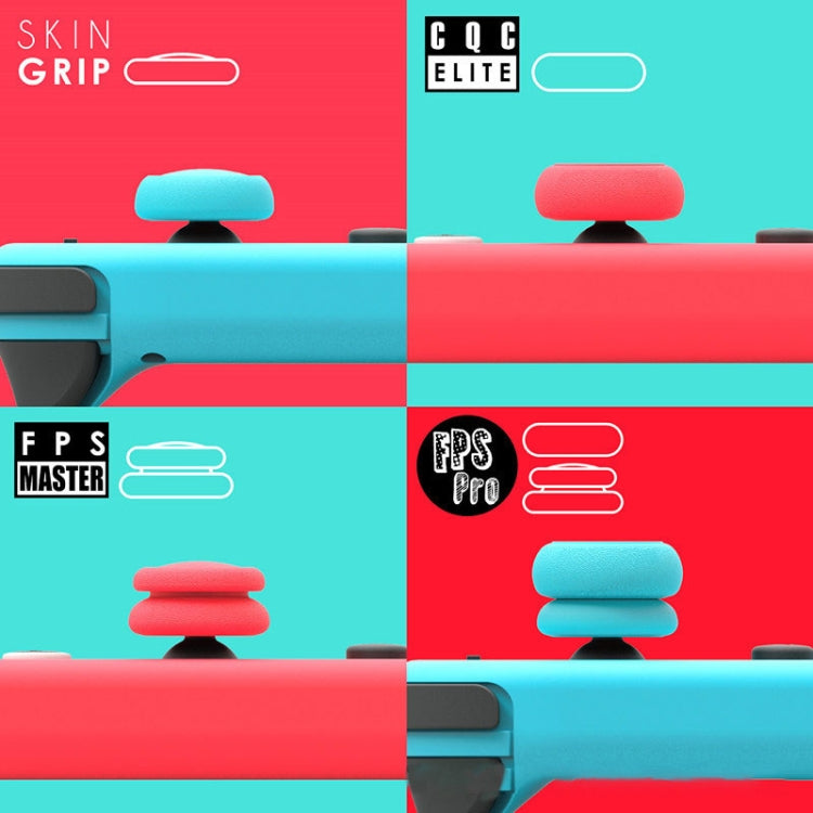Left + Right Gamepad Rocker Cap Button Cover for NS Pro / PS4, For NS Pro / PS4(Black), For NS Pro / PS4(Blue + Magenta), For NS Pro / PS4(Green+Red), For NS Pro / PS4(Blue), For NS Pro / PS4(Red)