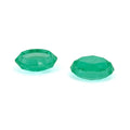 2 PCS Diamond Texture Games Grip Caps for PS5, Green, Blue, Red, Clear White