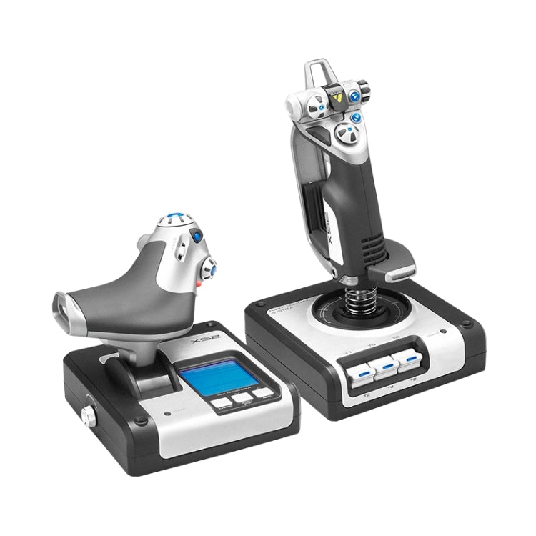 Logitech G Saitek X52 Flight Control Game Throttle Joystick Handle Controller, X52