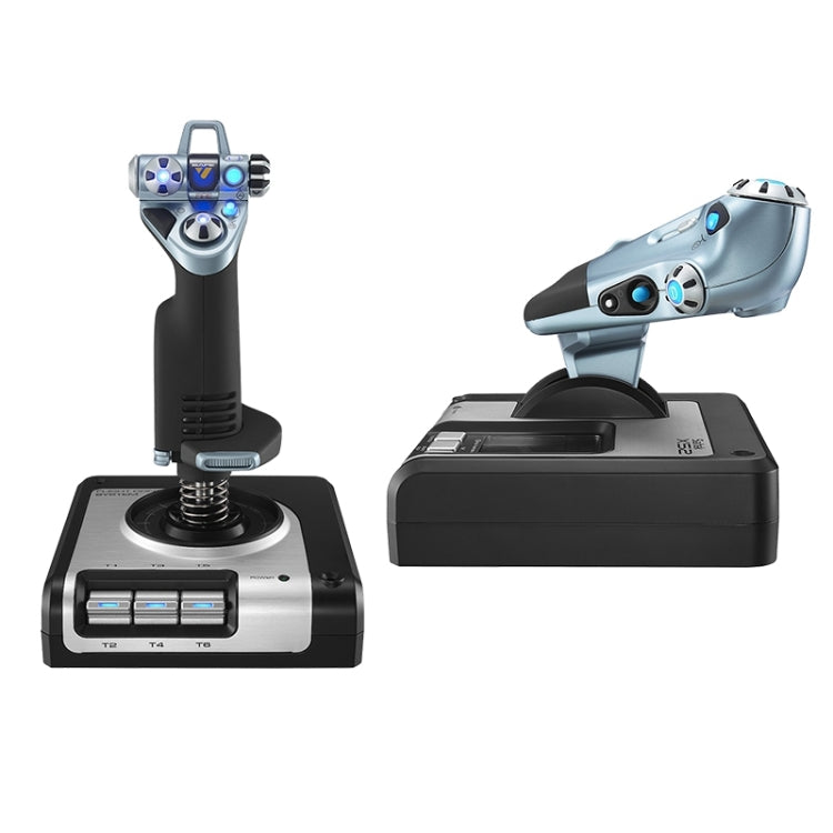 Logitech G Saitek X52 Flight Control Game Throttle Joystick Handle Controller, X52