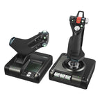 Logitech G Saitek X52 Pro Flight Control Game Throttle Joystick Handle Controller, X52 Pro