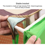 Household Children Printing Play Tent Small Game House with Passageway, with Passageway (Pink), with Passageway (Green)