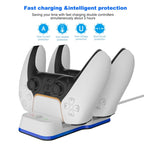 JYS P5116 Wireless Handle Dual Charging Station with Indicator Light For PS5, JYS P5116