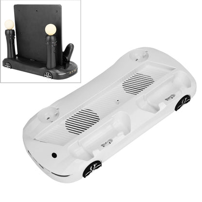 Multi-function Host Machine Dissipate Heat Charging Base Holder for PS4 Pro / Slim, For PS4 Pro / Slim