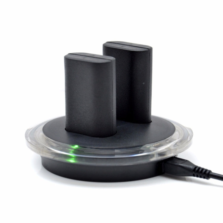 SND-362 Rechargeable Battery x 2 + USB Cable + Charging Dock Station with LED Indicator for X-ONE Wireless Controller, SND-362
