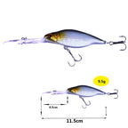 HENGJIA 5 PCS/Kit Popular Fishing Lures Bait Bionic Kit, Mix001