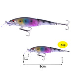 HENGJIA 5 PCS/Kit Popular Fishing Lures Bait Bionic Kit, Mix001