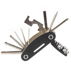 16 in 1 Multifunction Folding Bicycle Repair Combination Tools, 16 in 1