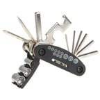 16 in 1 Multifunction Folding Bicycle Repair Combination Tools, 16 in 1