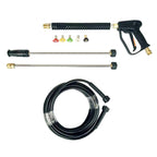 3000 PSI Car Water Power Washer High Pressure Spray Gun with 2 Extension Wand & 5 Nozzles, 3000 PSI