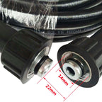 3000 PSI Car Water Power Washer High Pressure Spray Gun with 2 Extension Wand & 5 Nozzles, 3000 PSI
