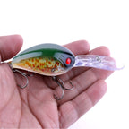 HENGJIA 6# 12cm Realistic Color Rock Plastic Hard Baits Fishing Lures Fishing Tackle Baits, Random Color Delivery, 1#, 2#, 3#, 4#, 5#, 6#