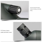 Maifeng 25-75x70 Professional High Definition High Times Outdoor Zoom Monocular Astronomical Telescope, 75x70