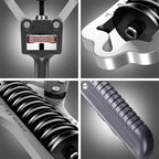 Adjustable Multifunctional Arm Force Device Anti-skid and Anti-off Chest Expander, Power Adjustment Range: 0-60kg, Power Adjustment Range: 0-60kg