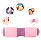 Multifunction Yoga Pillow Beautiful Buttocks Pelvis Pillow Cervical Lumbar Health Pillow Yoga Stick Waist(Pink), 37 x 10cm