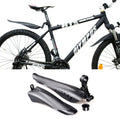 Mountain Road Fits Cycling Creative Mud Guard Dovetail Style Fenders Set for Bike Front And Rear(Black), Dovetail Style Fenders