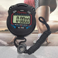 Professional Sports Match Stopwatch Digital Handheld LCD Display Timer, Handheld