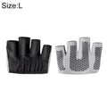 Half Finger Yoga Gloves Anti-skid Sports Gym Palm Protector, Size: L, Palm Circumference: 19cm, Size: L