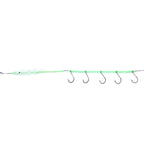 HENGJIA 32cm/7g Fishing Knife Fish Wire Luminous Night Light Octopus Squid Hook 5 Hooks