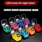High Quality Ring Counter With LED Light, Electronic Finger Ring Counter, Random Color Delivery, 1 PCS