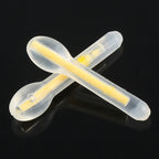 10 Packs Bulb Shape Luminous Float Night Fishing Light Stick, Visibility: 30m, Size: 3.0 x 25mm, Bulb Shape, Visibility: 30m