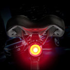 A0 IPX5 Waterproof Seven-color Bicycle USB Charging High Brightness Taillight, Charging High Brightness Taillight