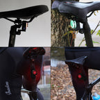 A0 IPX5 Waterproof Seven-color Bicycle USB Charging High Brightness Taillight, Charging High Brightness Taillight
