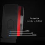 A0 IPX5 Waterproof Seven-color Bicycle USB Charging High Brightness Taillight, Charging High Brightness Taillight