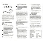 7012J 2.1X TV Magnification Glasses for Myopia People (Range of Vision: 0 to -300 Degrees)