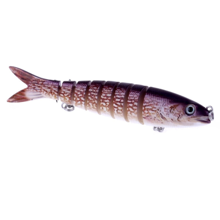 HENGJIA JM024-X 6# 13.6cm 18.7g Multi-section Plastic Hard Baits Artificial Fishing Lures with Treble Hook, Random Color Delivery, JM024-X 6# 13.6cm