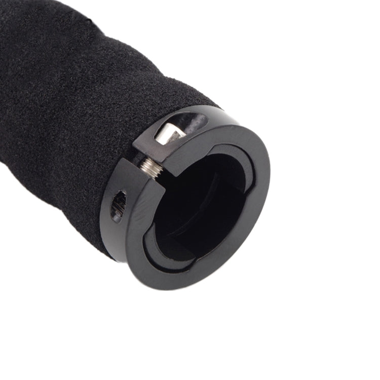 2 PCS AG30 Bicycle MTB Bike Lock-on Comfort Sponge Handlebar Hand-Stitched Grips, AG30