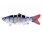 HENGJIA JM020 11cm 18g Multi-section Plastic Hard Baits Fishing Lures Set Fishing Tackle Baits, 1#, 2#, 3#, 4#, 5#