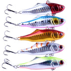 HENGJIA 5 PCS 7cm 24g Full Swimming Layer Plastic Hard Baits Fishing Lures Set Tackle Baits, 5 PCS 7cm 24g