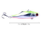 HENGJIA 5 PCS 7cm 24g Full Swimming Layer Plastic Hard Baits Fishing Lures Set Tackle Baits, 5 PCS 7cm 24g