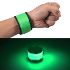 LED Luminous Slap Pat Circle Outdoors sports Wristband, Small, Size:26*4cm, 26x4cm Orange, 26x4cm Pink, 26x4cm Green, 26x4cm Blue, 26x4cm Light Green, 26x4cm Red, 26x4cm White
