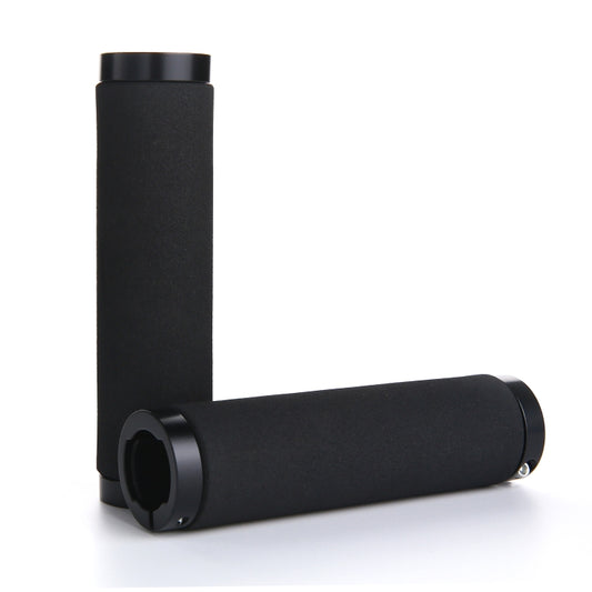 1 Pair AG36 Alloy Lock-Rings + Sponge Bicycle Handlebar Grip, AG36