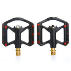 1 Pair B251C Road Bike Carbon Fiber + Titanium Axle Pedals, B251C