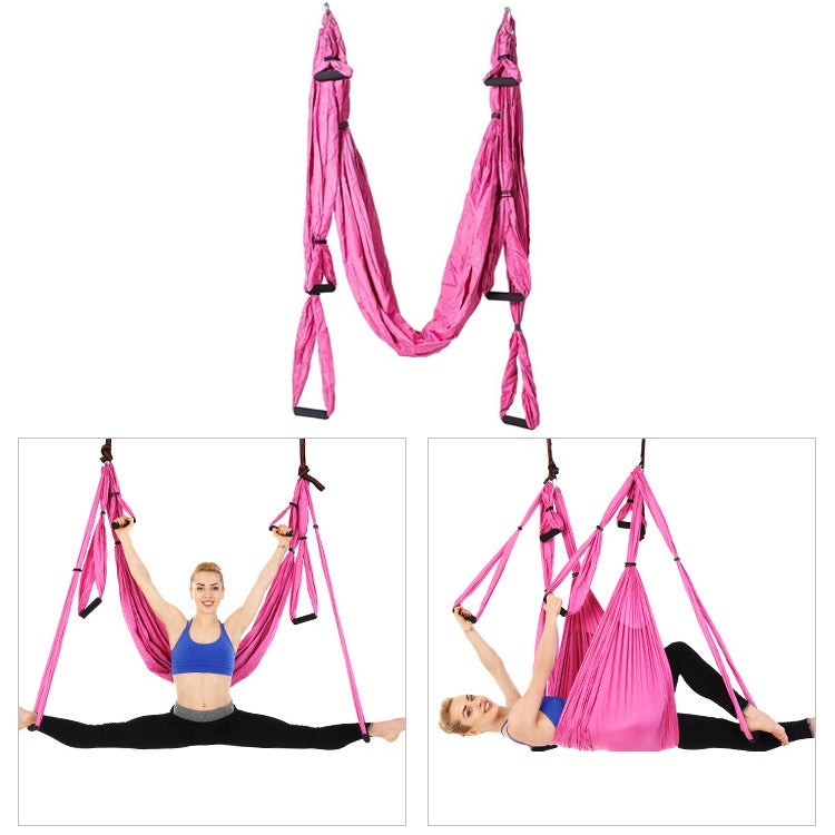 6 Handles Bodybuilding Handstand Inelasticity Aerial Yoga Hammock