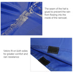 3 in 1 Aotu AT6927 Multifunctional Outdoor Camp Riding Raincoat Picnic Blanket,  Size: 217x143cm, 217x143cm (Orange), 217x143cm (Blue)
